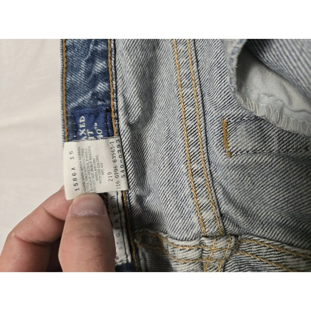 Levis‎ 560 Jeans Mens 36x31 Blue Relaxed Fit Signature Denim Straight Leg Pants